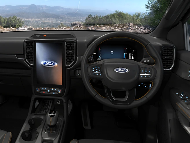 Coast-to-coast instrument panel