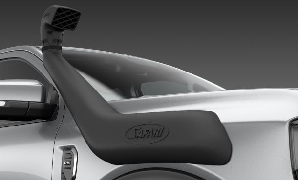 ARB safari snorkel fitted on Ford Vehicle