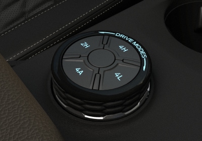 2022 Ford Everest Terrain Management System Dial