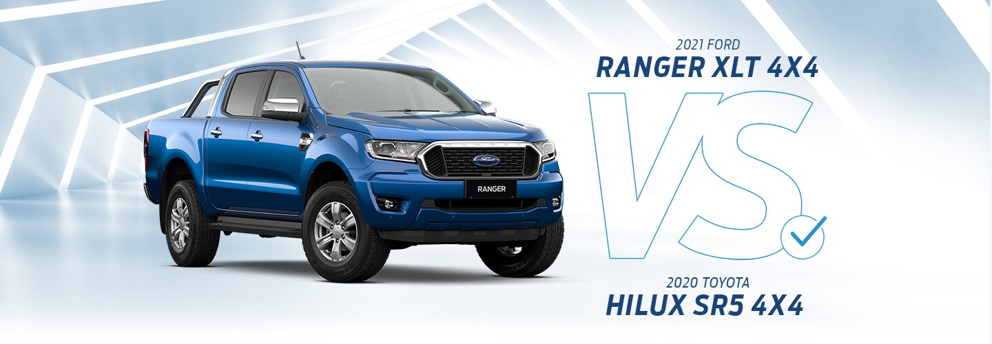 Compare The Facts - Ford Ranger XLT VS Toyota Hilux SR5 ...
