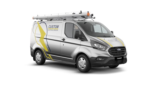 Pimped out shop ford transit